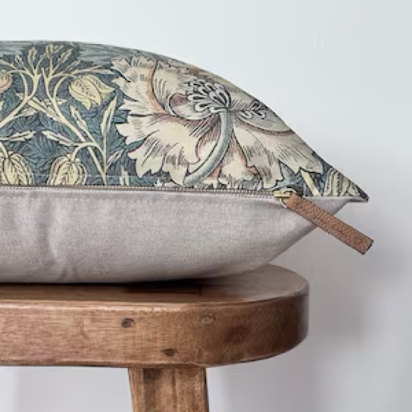 Floral block accent pillow case - Picture 2 of 5